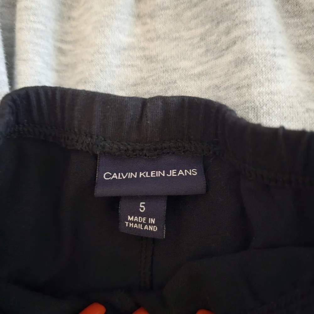 Calvin Klein Gray and Black Kids Outfit